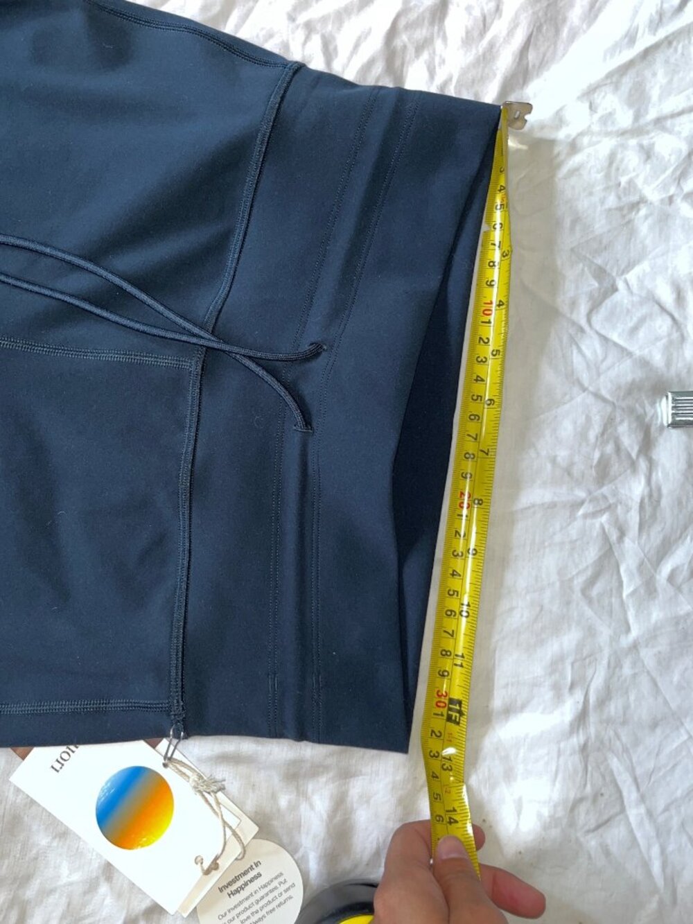 NWT Vuori Womens Daily Legging Ink Blue Size M High-Rise 7/8" - Picture 8 of 16